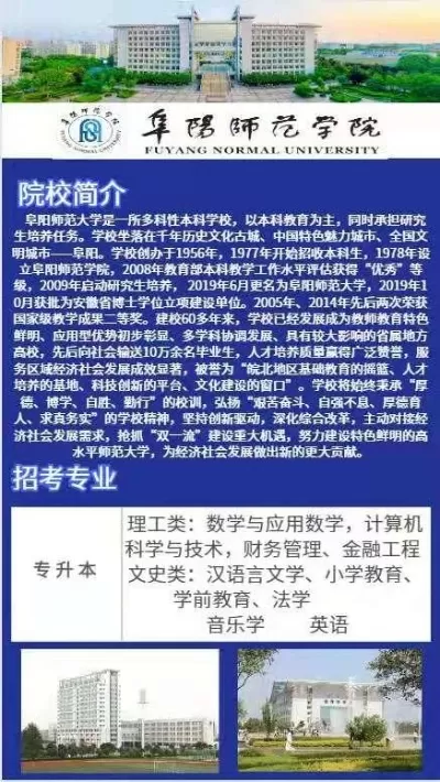 阜阳有几所大学？全面解析阜阳高校格局与教育优势
