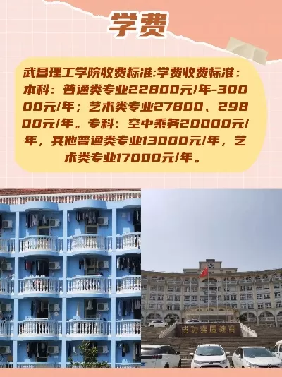武昌理工学院大专学费多少？民办高校中的分层收费策略解读