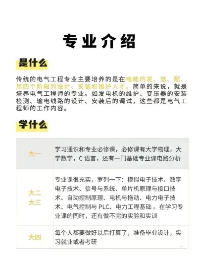 电气自动化专业学什么？核心课程与职业前景全解析