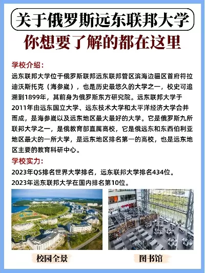 远东联邦大学如何申请？2025年最新入学要求详解