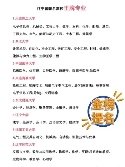  辽宁工程最厉害三个专业？三大王牌专业的实力全景图