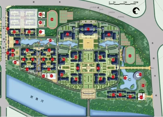 河南大学金明校区占地多少亩？本质诠释其现代化校区功能定位